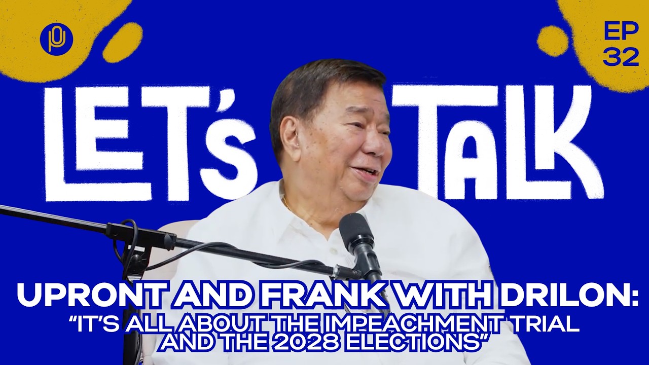 Upront and Frank with Drilon: &ldquo;It&rsquo;s all about the Impeachment Trial and the 2028 Elections&rdquo;
