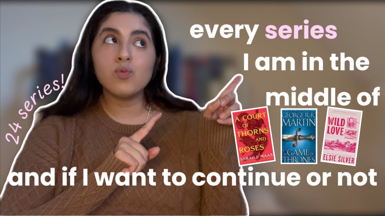 24 Series I am in the Middle of Reading 📚🤎| Book Chats