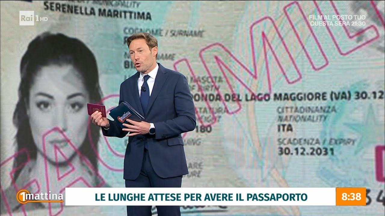 Ritardi passaporti - Unomattina - 12/03/2024