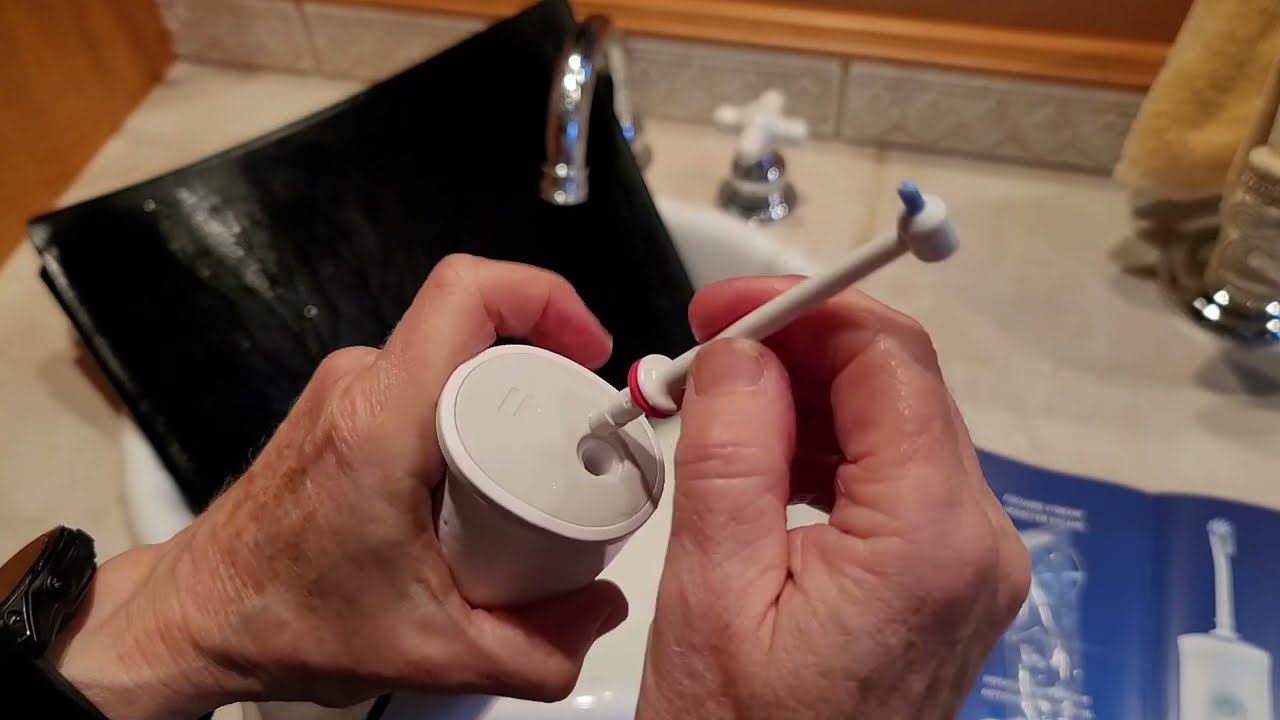 Oral B Advanced Water Flosser Unboxing And Use