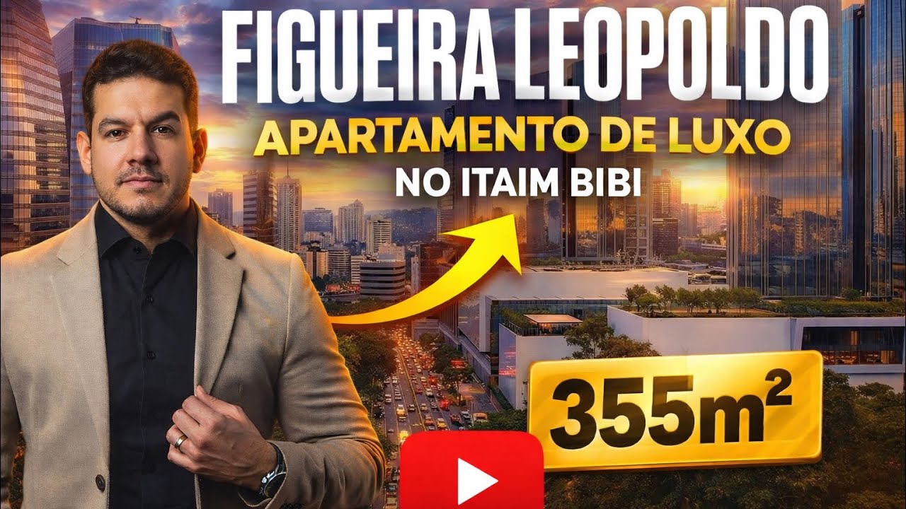 Apartamento de luxo no Itaim 355m2 | Na rua mais desejada de São Paulo 