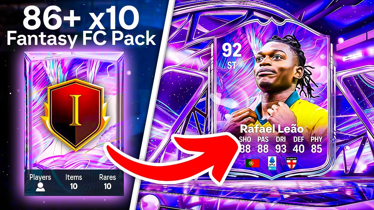 86+ x10 FANTASY FC RANK 1 REWARDS! 🚨 FC 26 Ultimate Team