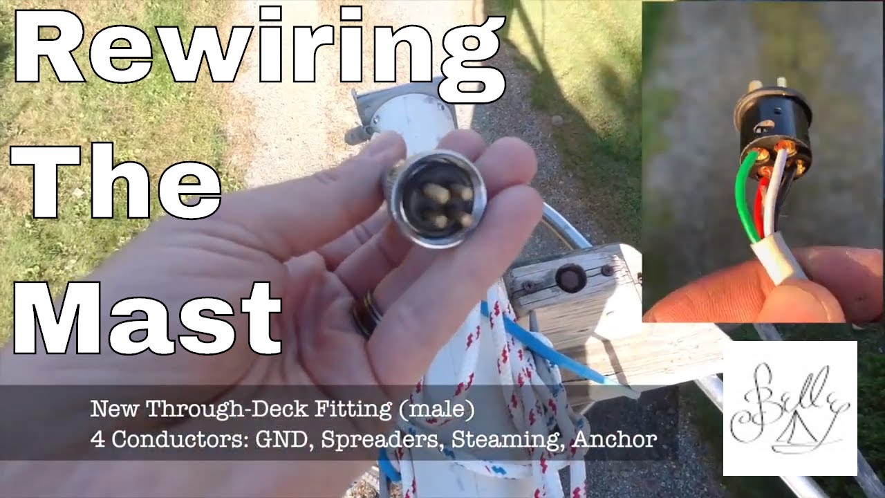 Rewiring The Mast SV Belle