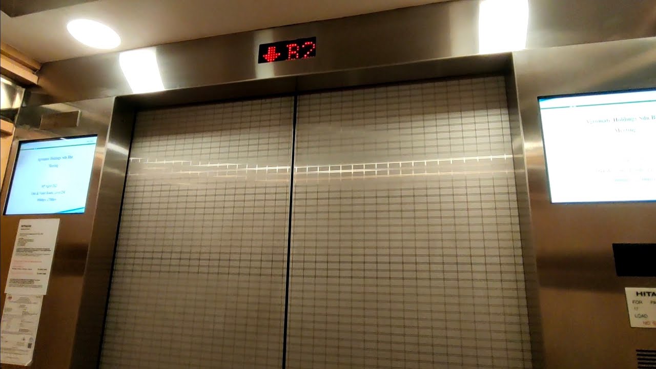 Hitachi Elevator at 1 World Hotel in Petaling Jaya, Malaysia (Carpark)