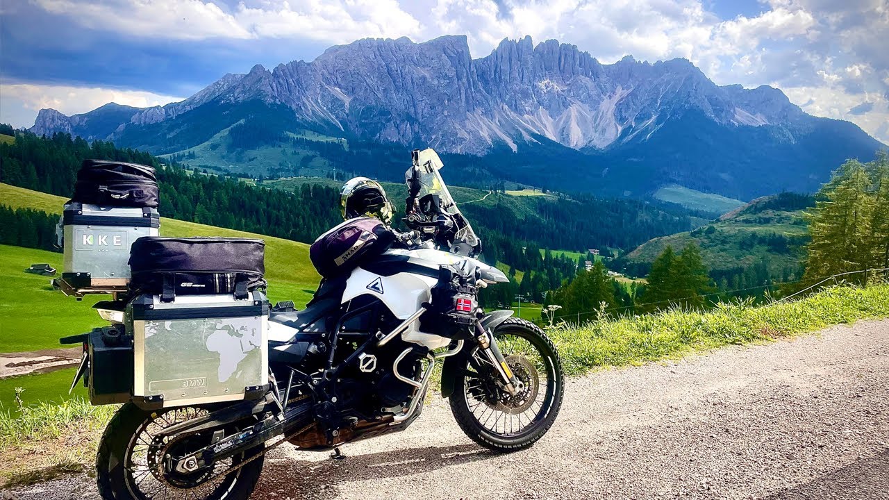 DOLOMITAS | Fin de los Alpes Italianos ⛰️☁️ |Ep.12| Ruta por Alpes Italianos | Moto Trail