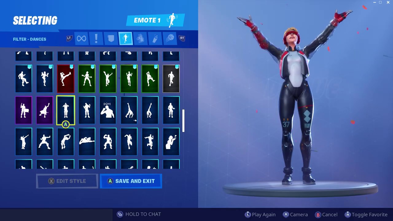 🔥 Fortnite Versa Outfit Showcase with All Dances & Emotes