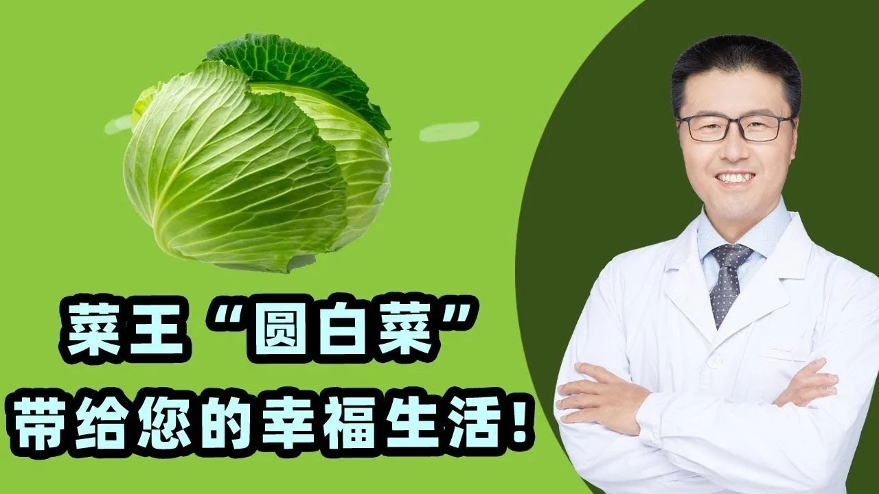 菜王圆白菜带给您的幸福生活｜圆白菜好处｜控制血糖｜防衰老｜改善脂肪肝｜稳定血压｜养胃｜（中医养生）【老安谈健康】