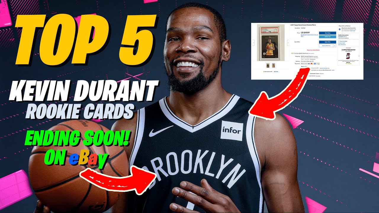 TOP 5 Kevin Durant Rookie Cards ENDING SOON on eBay - Basketball Cards to Buy Now! 🔥 🏆 📈