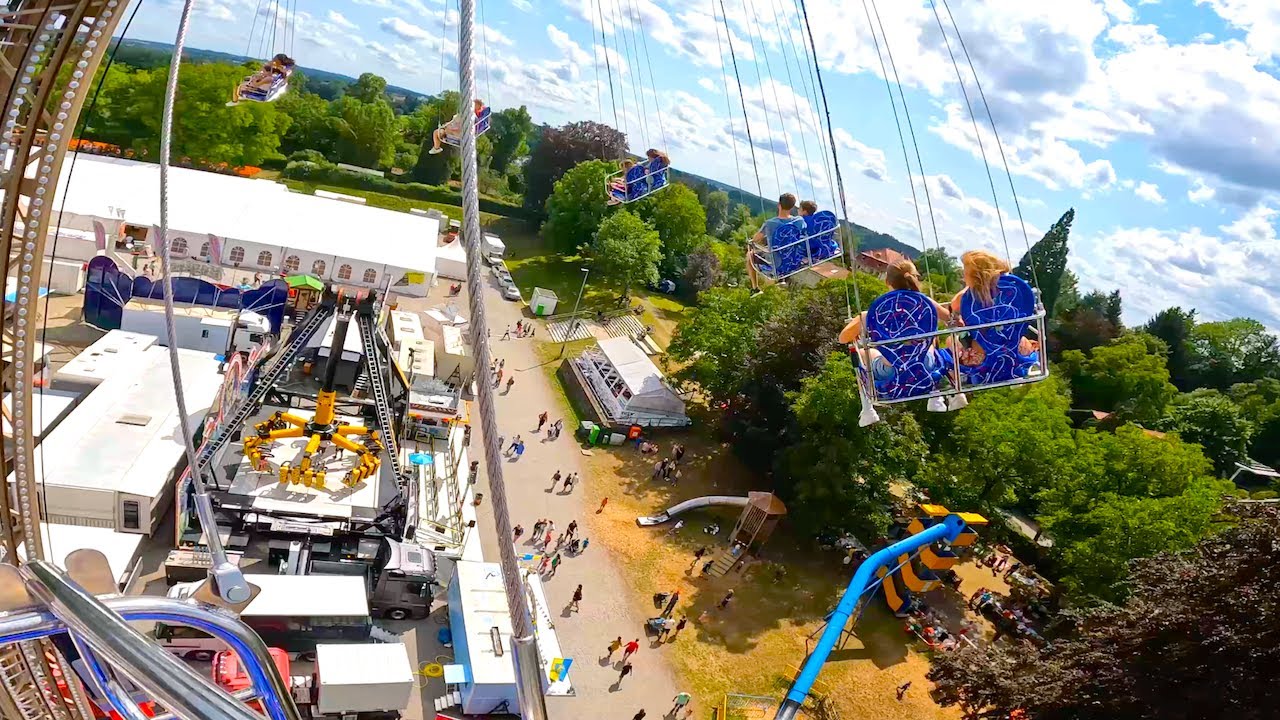 Big Ben Tower - NEU 2023! | Biberacher Schützenfest 2023 | 4K Onride POV & Offride