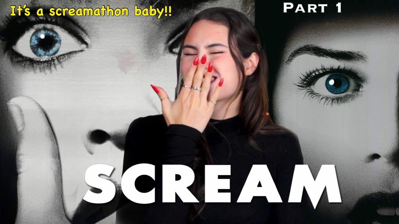 Watching all **SCREAM** movies in one night - Part 1