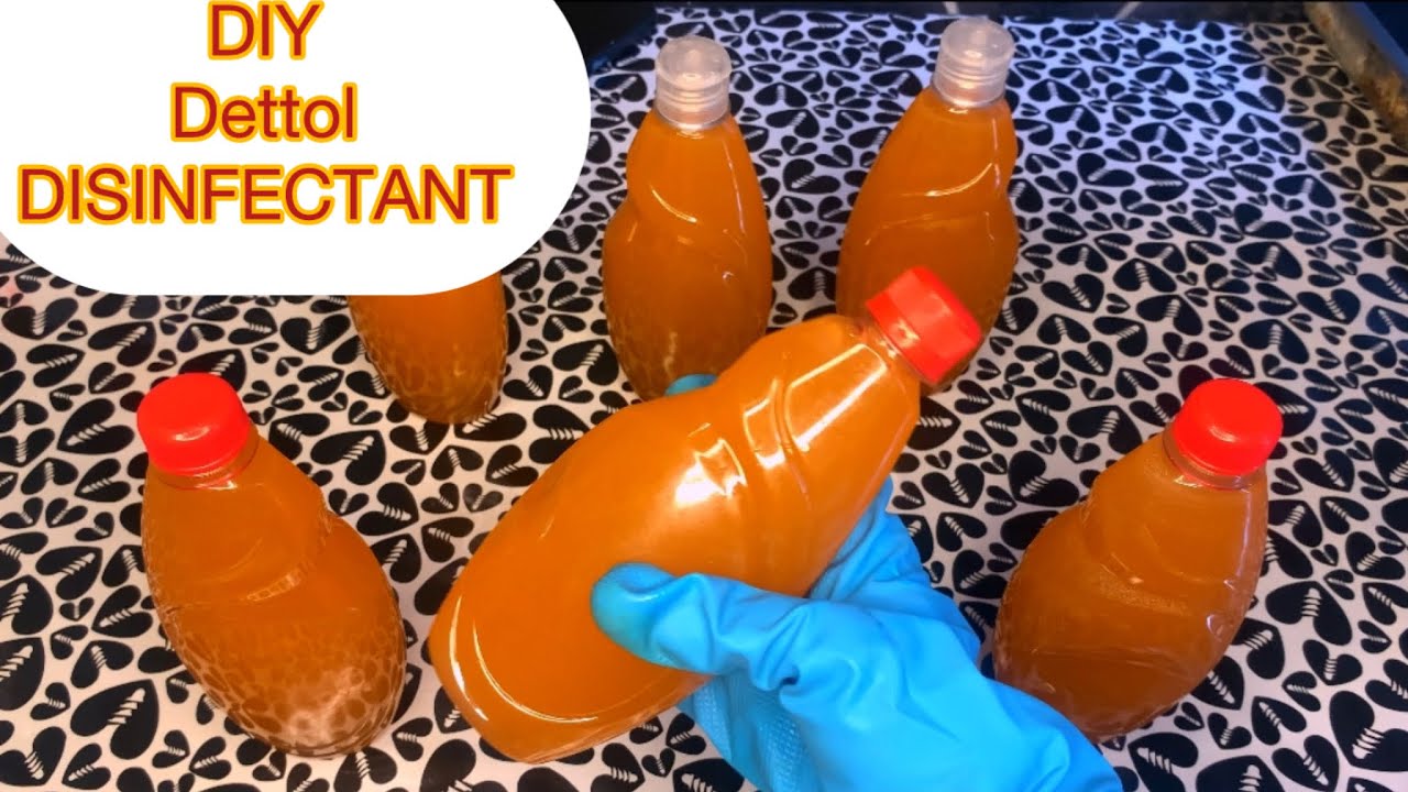 How to make DETTOL liquid disinfectant at home