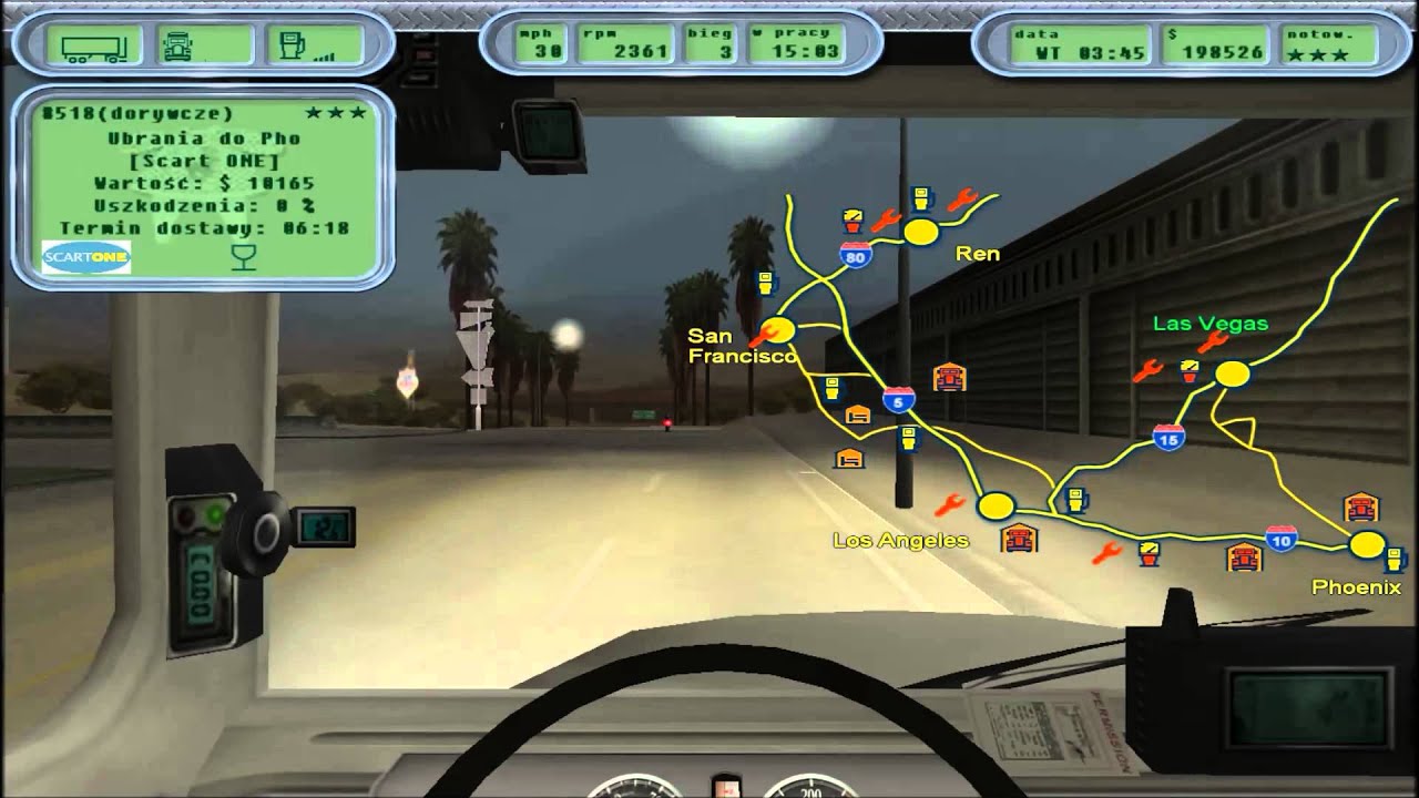 Hard Truck: 18 Wheels of Steel #10 Dwieście tysięcy dolarów
