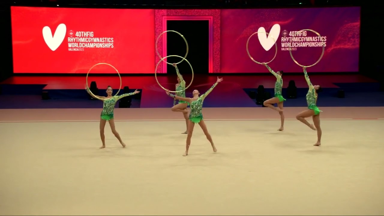 Kazakhstan (KAZ) - 2023 Rhythmic Worlds Qualifications 5HO Group