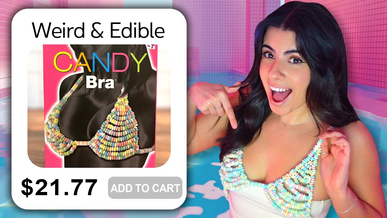 Tasting The WEIRDEST Edible Things In The WORLD