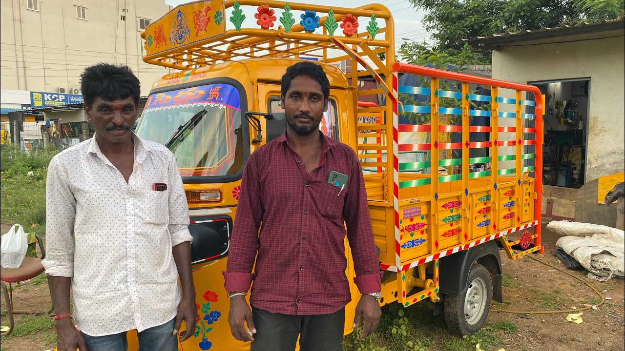 Bajaj Maxima cargo Excel vehicle body welding work Vijayawada Cell number 7382976451