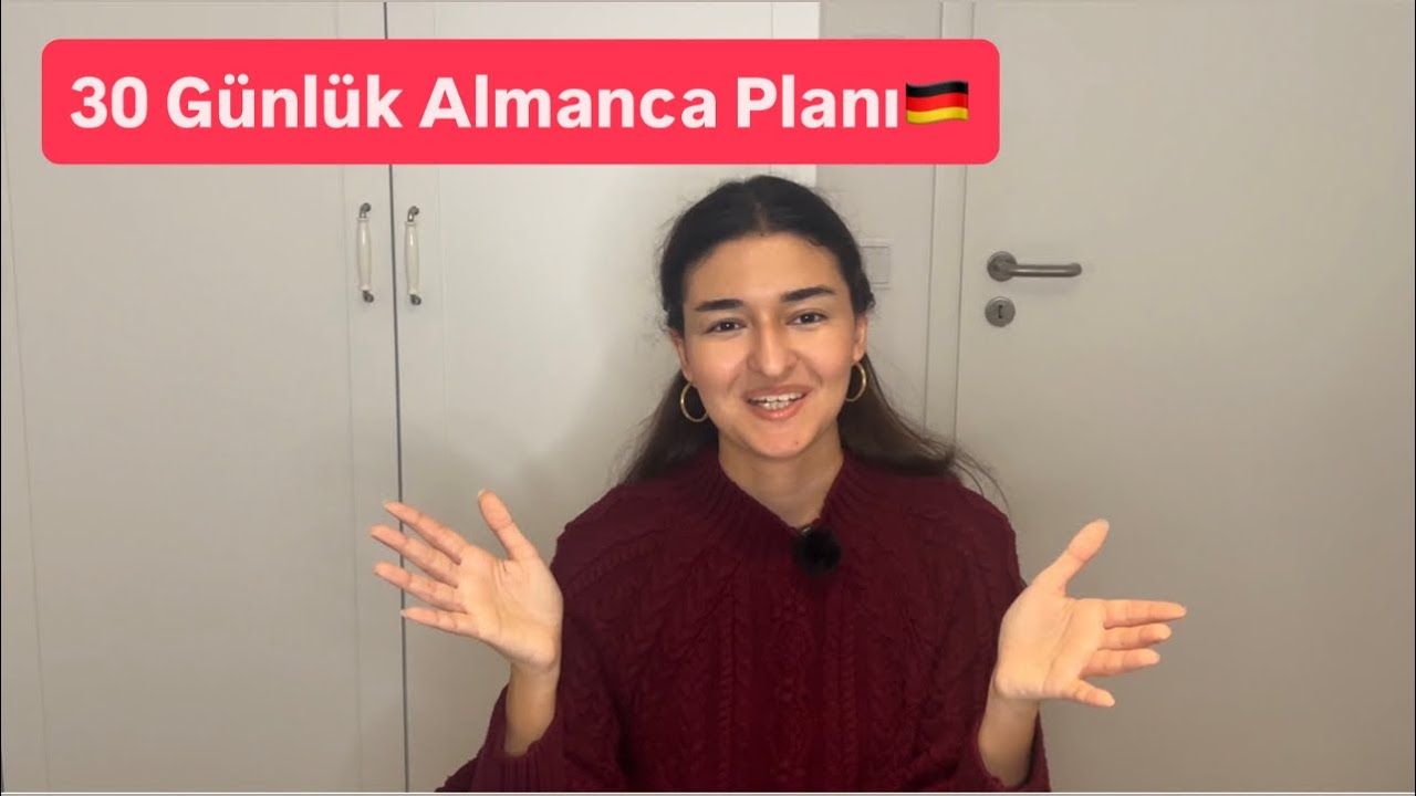 Kendi Başına Almanca Çalışmak İçin 30 Günlük Yol Haritası 🇩🇪💪
