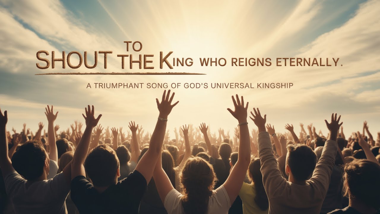Shout To The King Who Reigns Eternally | A Triumphant Song of God's Universal Kingship 