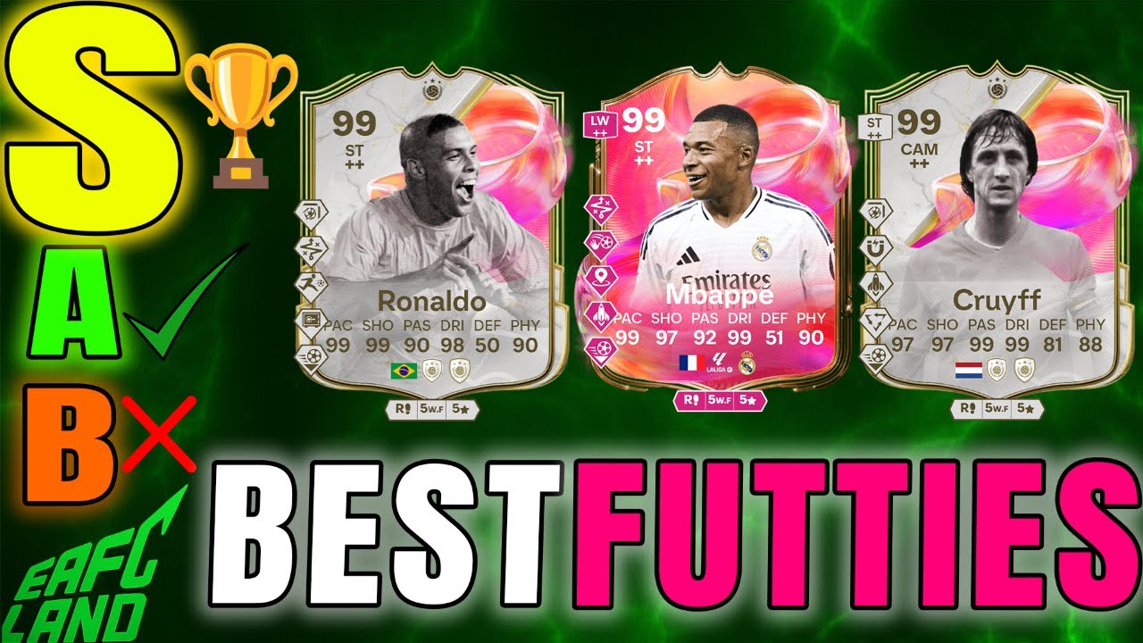FUTTIES Tier List 🔥 Best Endgame Cards in EA FC 25!