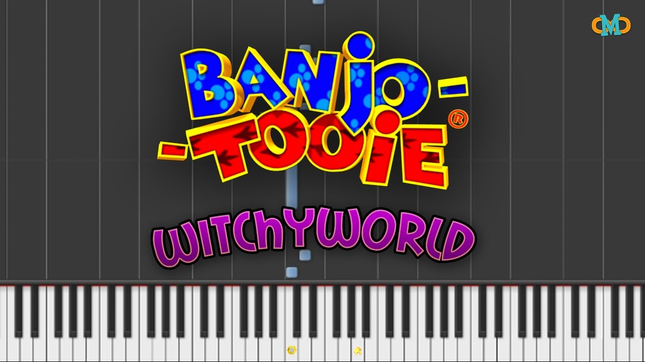 Banjo Tooie - Witchyworld [Piano Tutorial] (Synthesia)