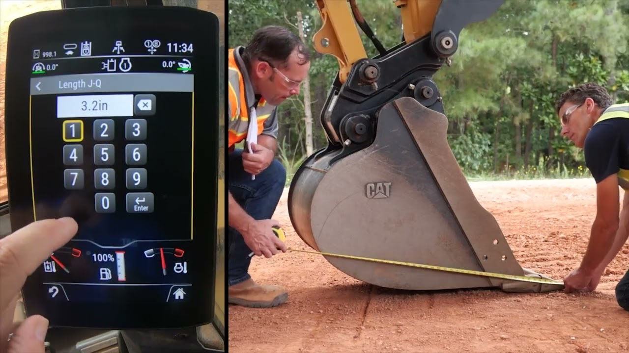 Cat&reg; Mini Excavator Bucket Measure Up for Ease of Use Technology Features