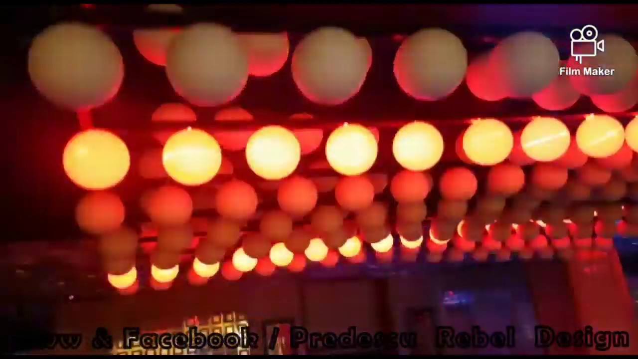 MegaBubbles Kinetic 2D Ceiling moving pixel led by Adi Predescu designer disco club  +40761232399