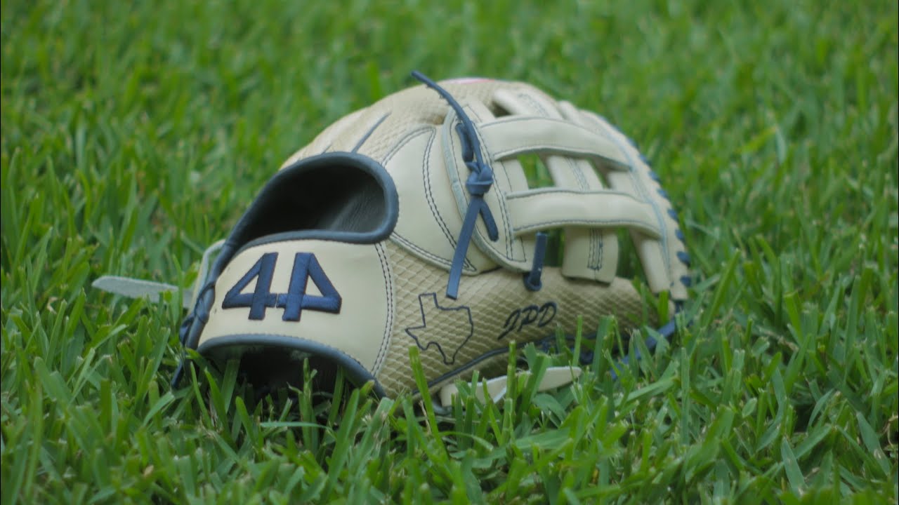 Breaking In My New 44 Pro Custom Outfielders Gloves!