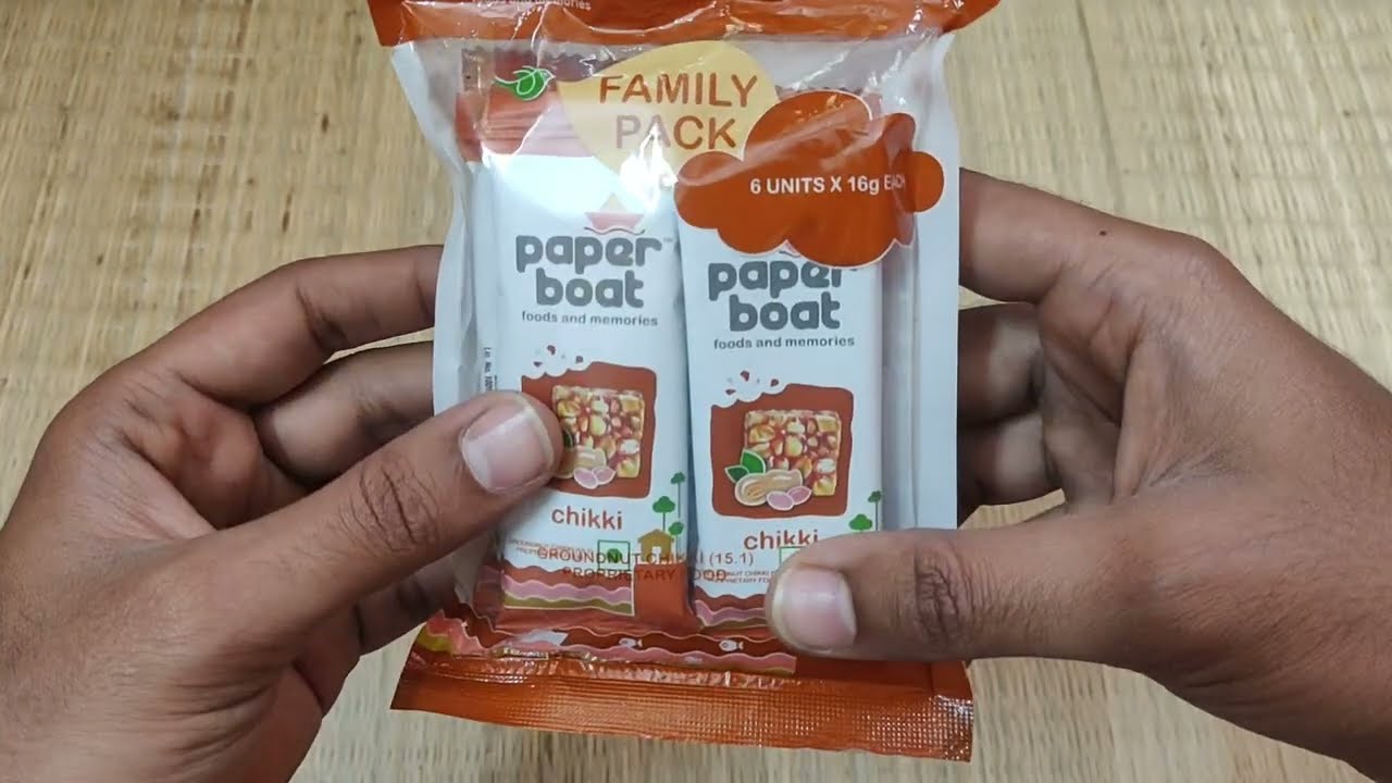 Penut Chikki shape in rectangle 