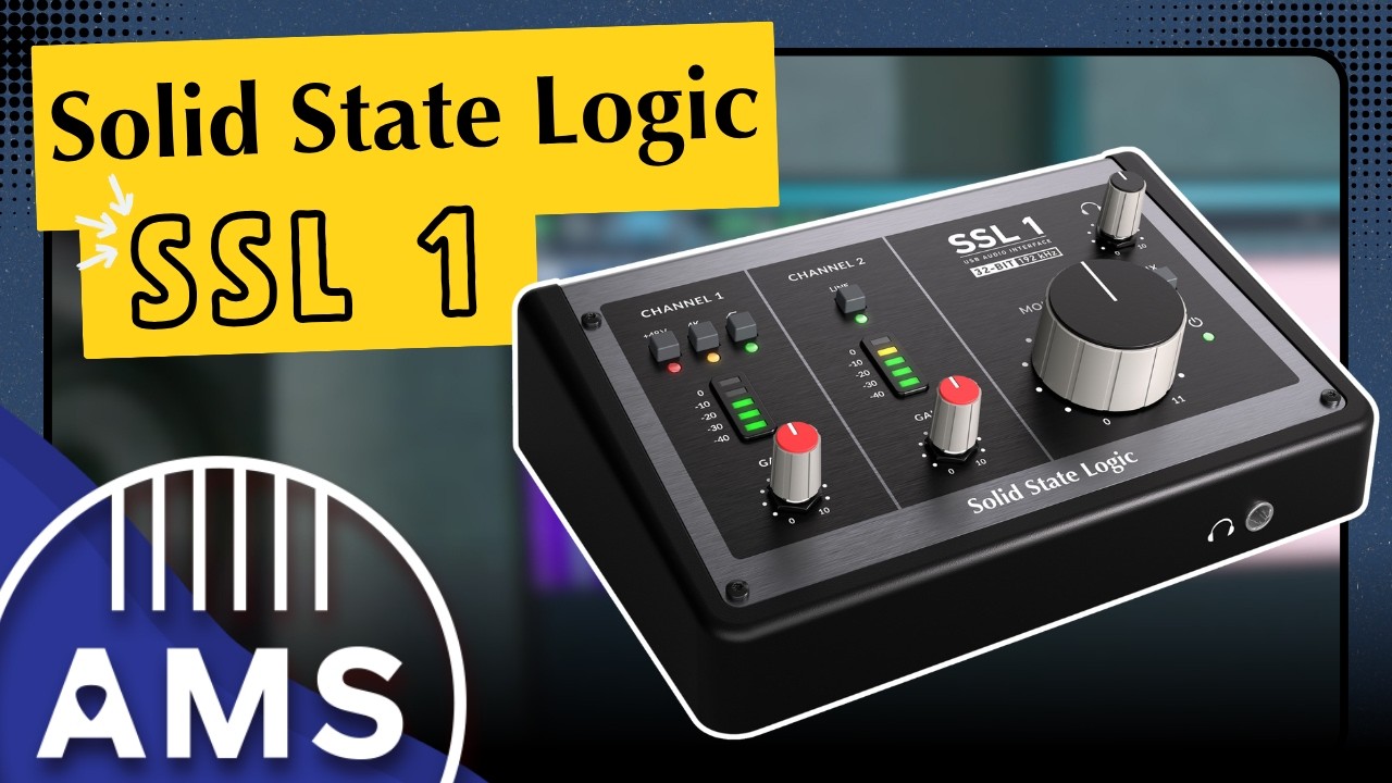 SSL 1 | Мощь Solid State Logic в компактном настольном интерфейсе