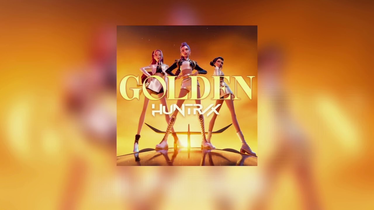 Golden by Huntrix(K-pop demon hunters)(by cherryhalo