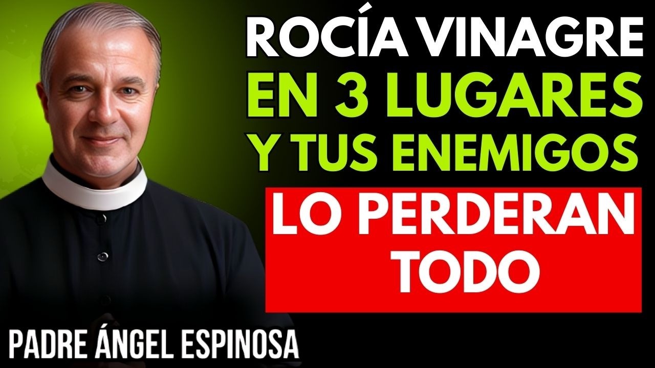 3 Lugares Ocultos donde el Vinagre Atrae Abundancia y Aleja Todo lo Malo