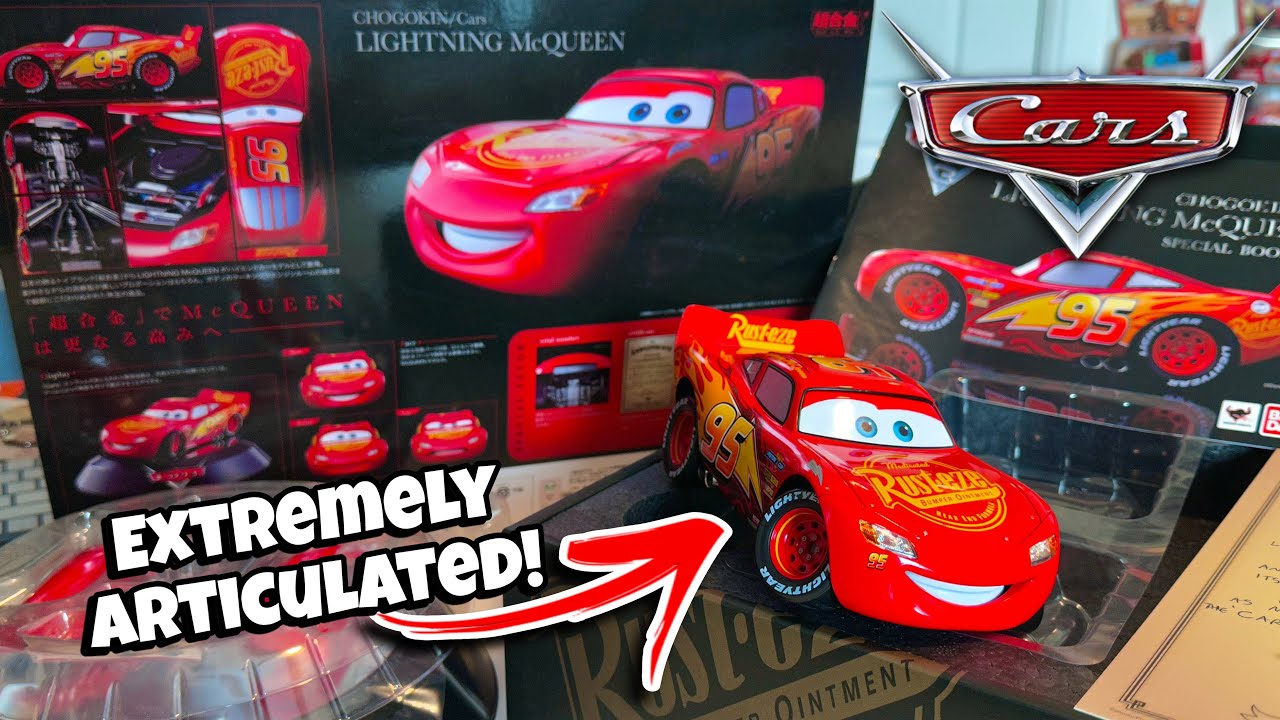 2017 Chogokin Lightning McQueen Posable Diecast Vehicle — The BEST Disney Cars Model On The Market?