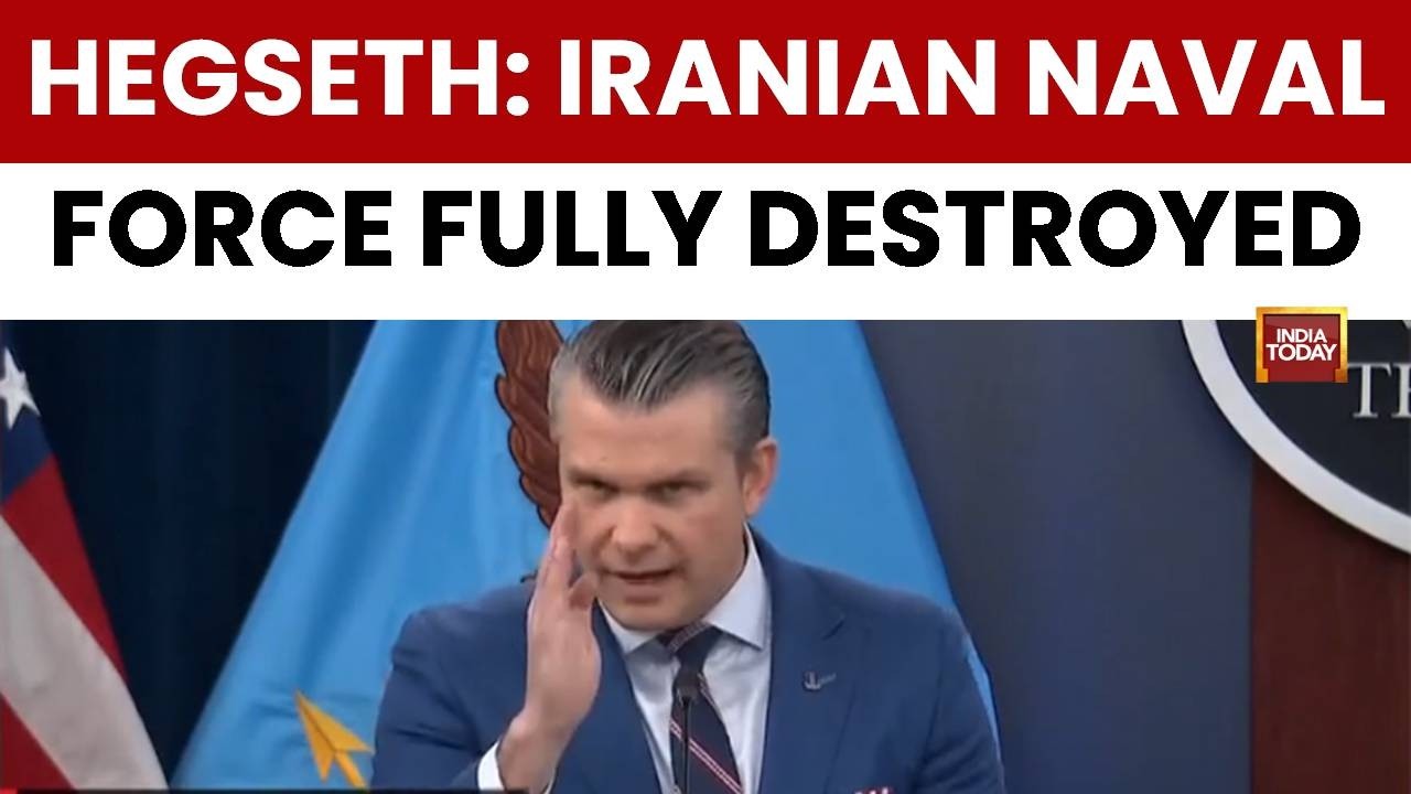 US Secretary Of War Pete Hegseth Vows To Crush Iran, Destroy Nuclear Programme, Navy And Missiles