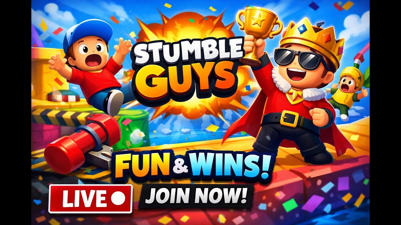 LIVE 🔴 Stumble Guys | Last One Standing Wins! 🏆
