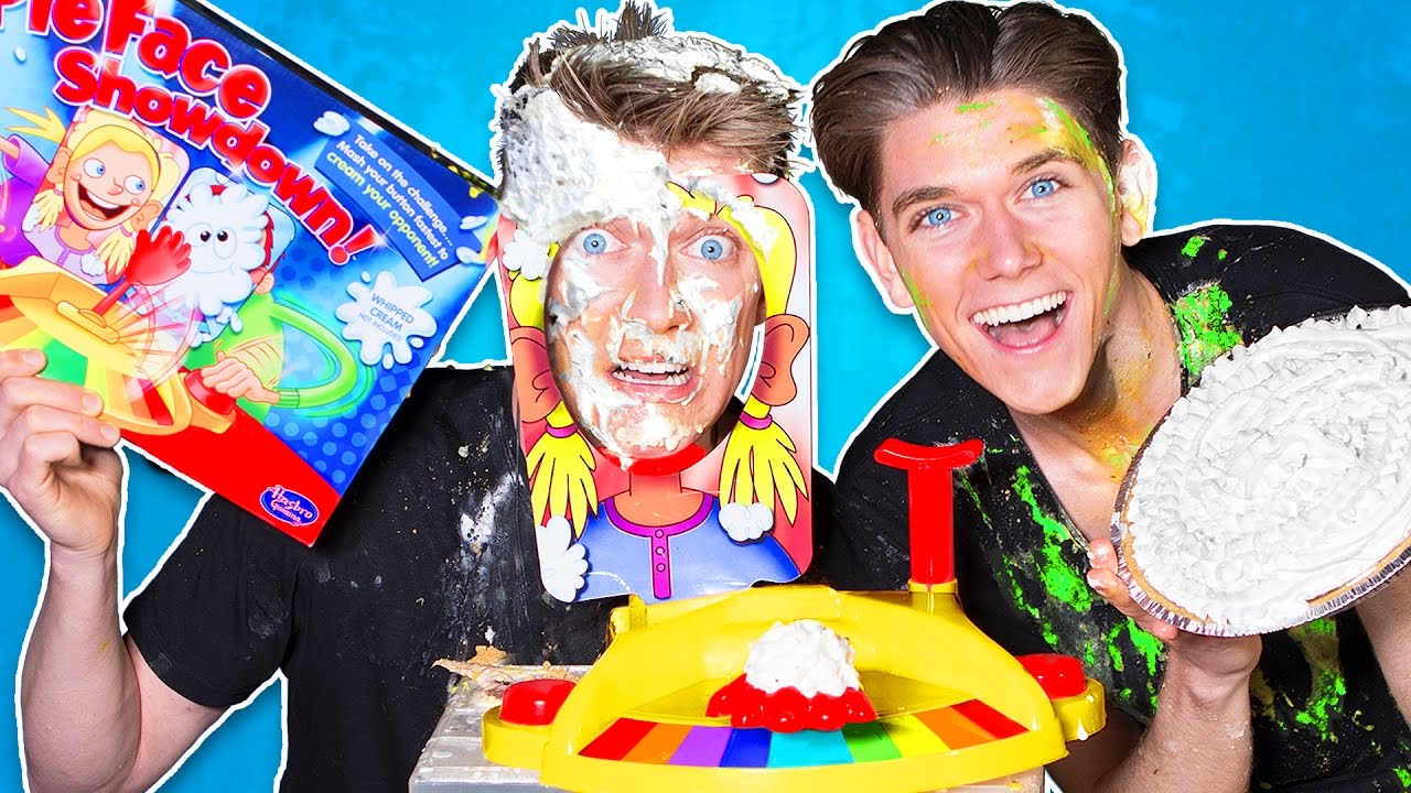 PIE FACE BATTLE CHALLENGE!!!