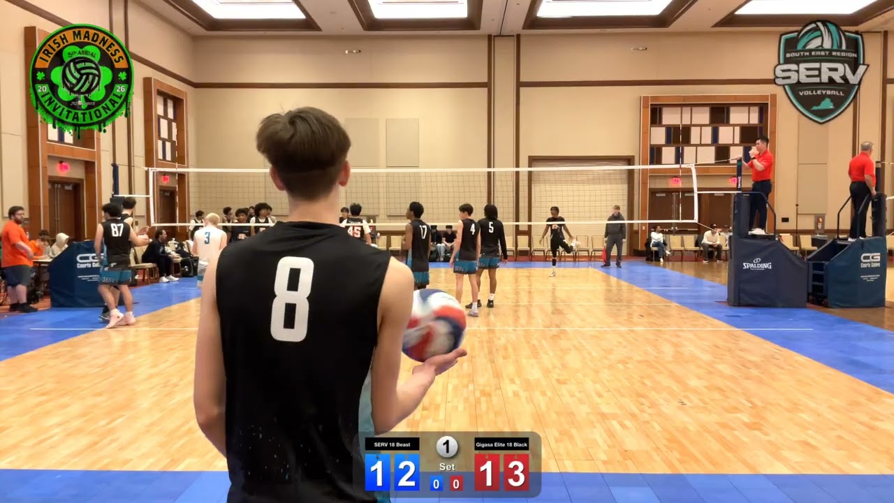 SERV 18 Beast vs Gigasa Elite 18 Black 3/1/26 @ 8:00 am