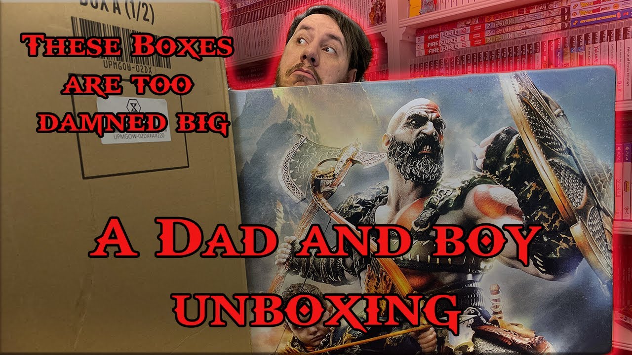 Kratos and Atreus (God Of War) 1:4 Scale Statue from Prime 1 Studio's | Unboxing