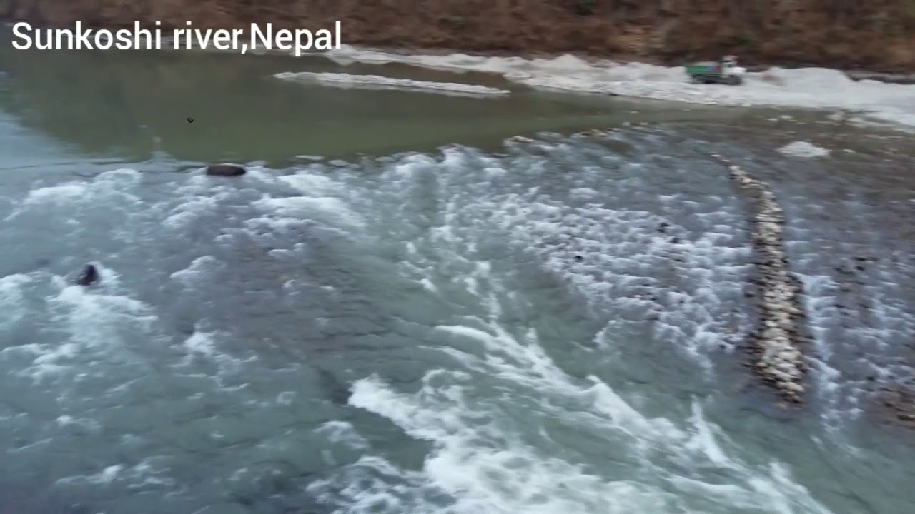 sunkoshi river in sindhupalchowk nepal