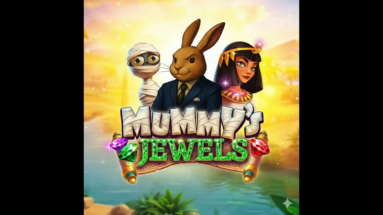 Trying out a new slot! - Mummy's Jewels!
