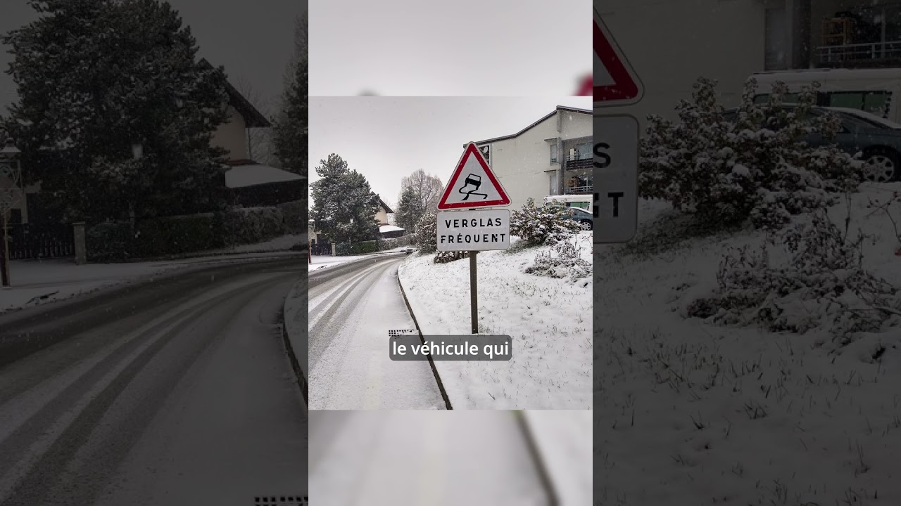 Chauss&eacute;e glissante