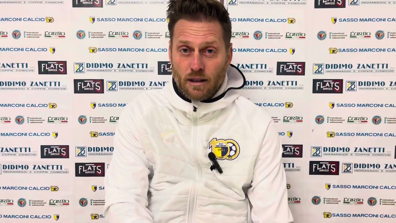 Sasso Marconi  vs Zenith Prato 1-3 Mister Pedrelli a fine gara intervistato da SMC