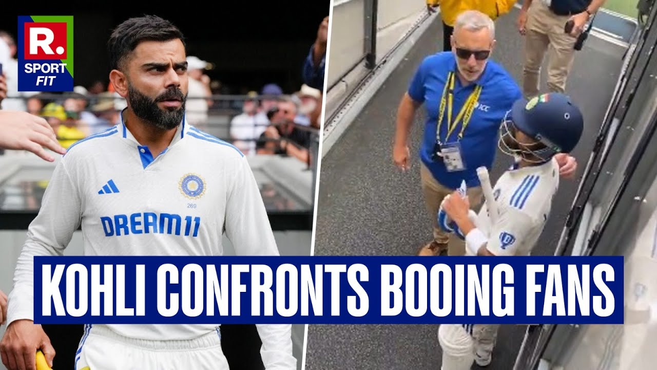 Virat Kohli Loses His Cool on Fans Booing Him After Dismissal at MCG During Boxing Day Test