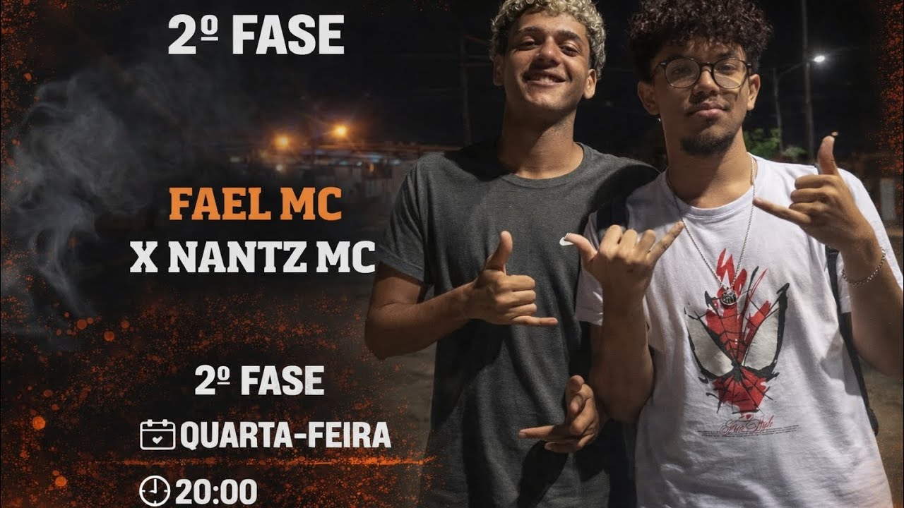 DEU 4° ROUND 🔥 | Fael Mc x Nantz Mc | 2° Fase 1° Temporada 28/01 | Edição 