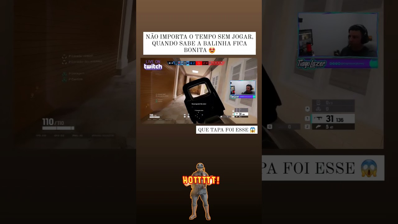 MANDEI O TAPA NA RANKED #r6brasil