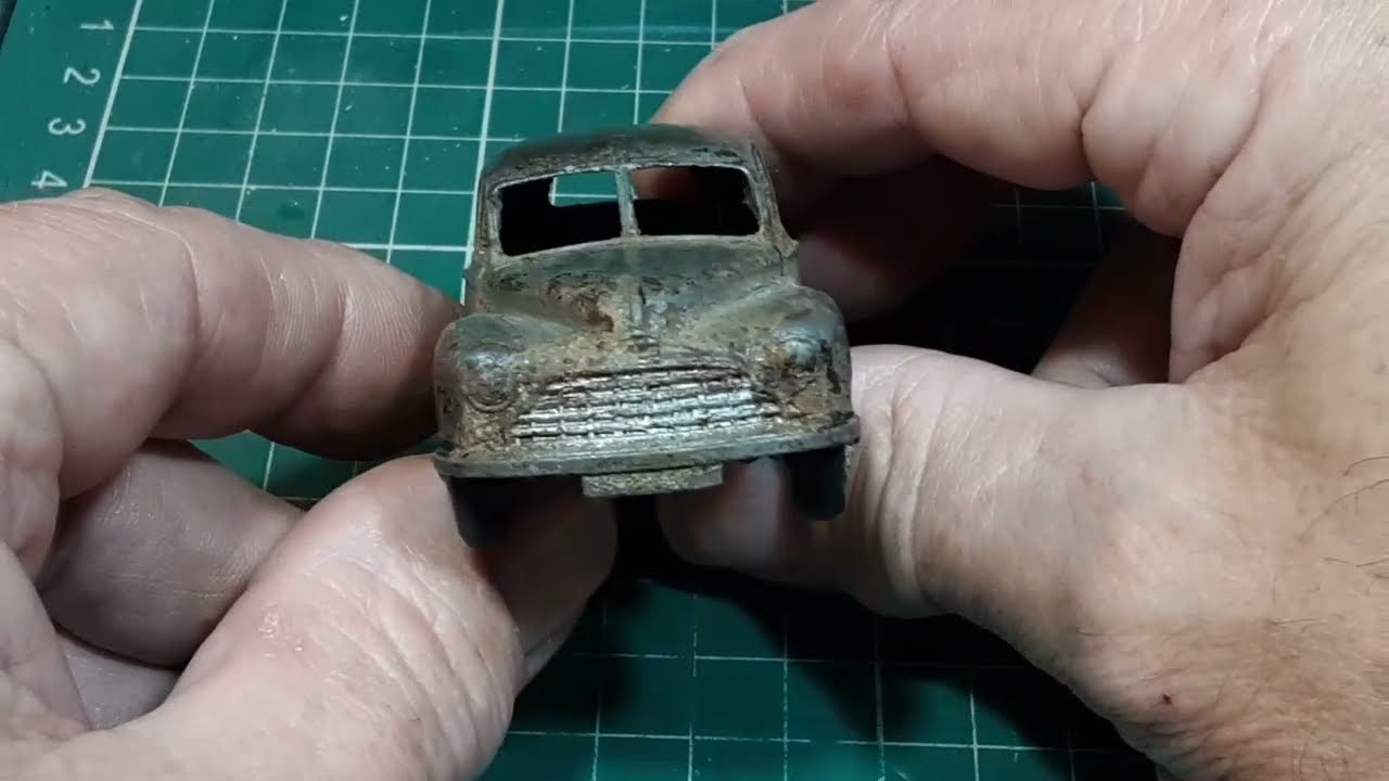 Игрушки Dinky, литые под давлением, реставрация, Моррис Оксфорд, № 159, 1954/60