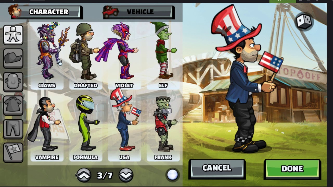 Hill climb racing 2 Chinese 1.42.0 I have all skins !