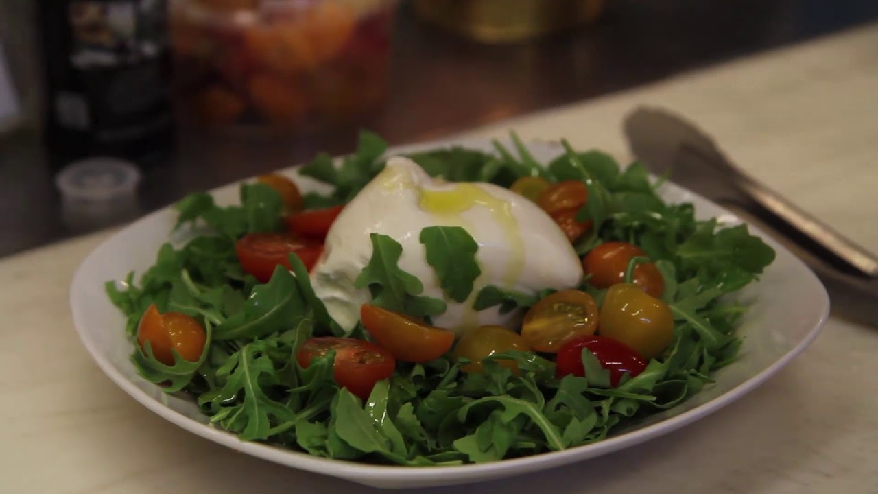 How we make our Burrata Salad