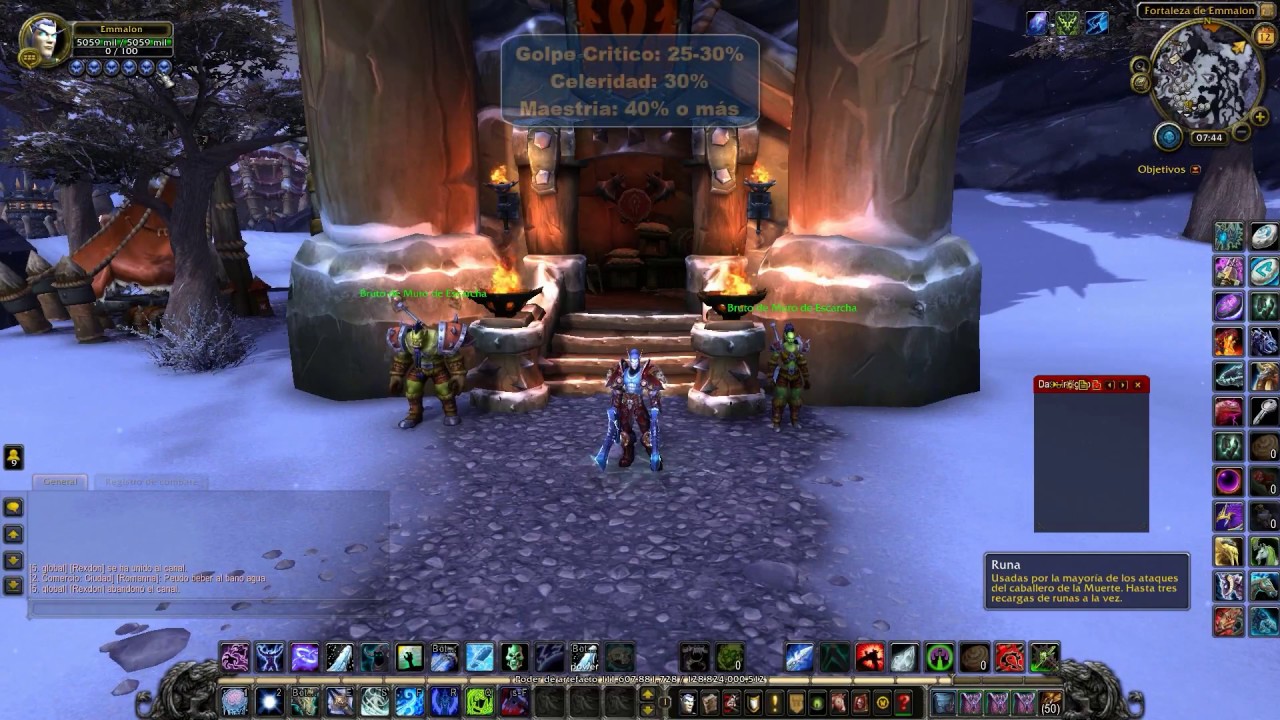 WoW- Guía Caballero de la muerte Escarcha 7.3.2+ Pve (Death Knight)