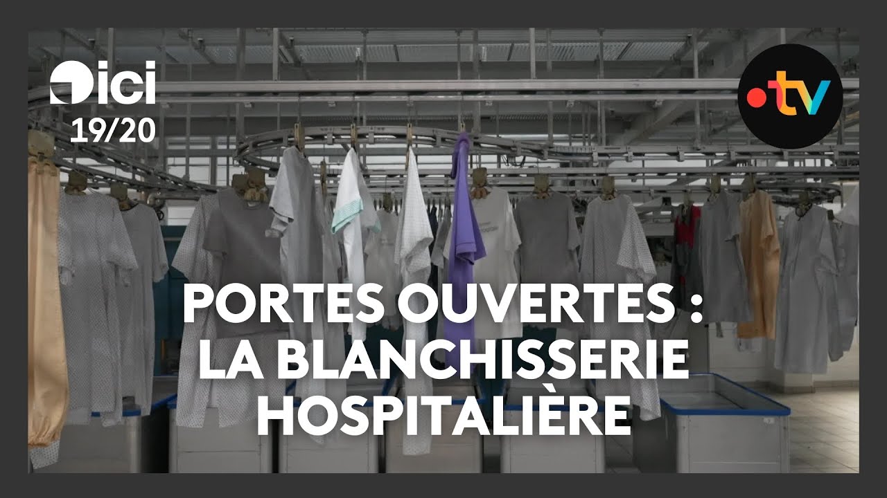 Portes ouvertes : entrez dans l'une des plus grandes blanchisseries hospitalières de France