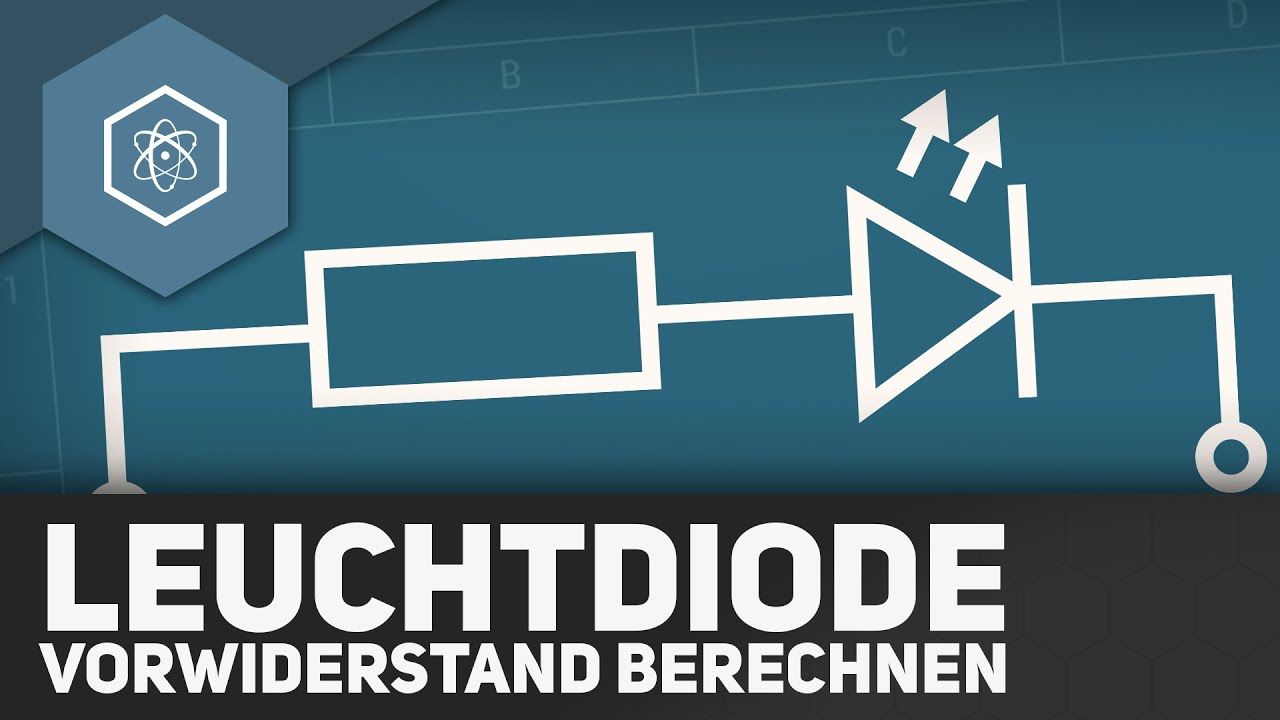 LED anschließen und Vorwiderstand berechnen
