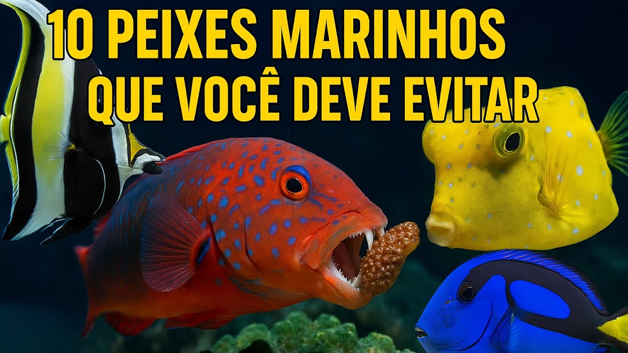 10 PEIXES QUE AQUARISTAS INICIANTES DEVEM EVITAR